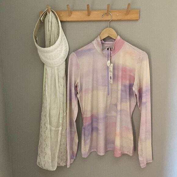 CALIIA by Carrie Underwood 3/4 Zip Golf Top - Picture 1 of 6